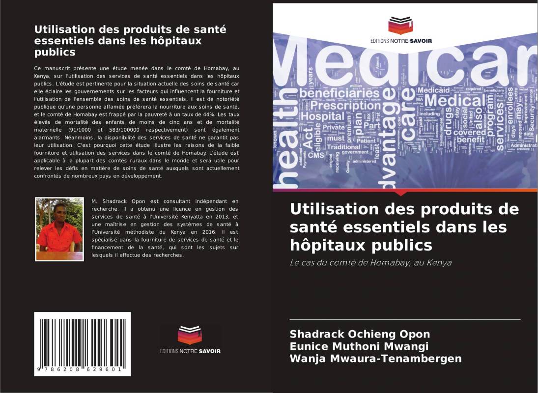Utilisation des produits de santé essentiels dans les hôpitaux publics