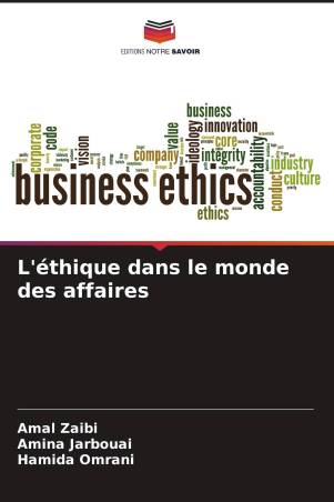 L'éthique dans le monde des affaires