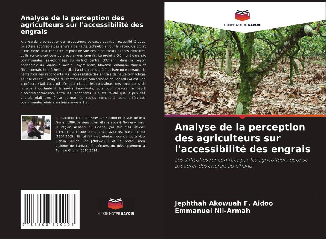 Analyse de la perception des agriculteurs sur l'accessibilité des engrais