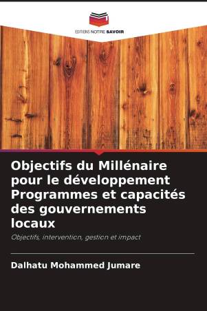 Objectifs du Millénaire pour le développement Programmes et capacités des gouvernements locaux