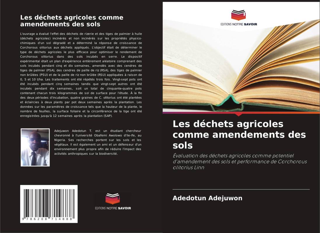 Les déchets agricoles comme amendements des sols