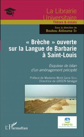 "Brèche" ouverte sur la Langue de Barbarie à Saint-Louis