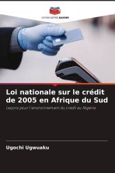 Loi nationale sur le crédit de 2005 en Afrique du Sud