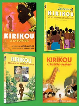 Kirikou l'intégrale - 4 DVD