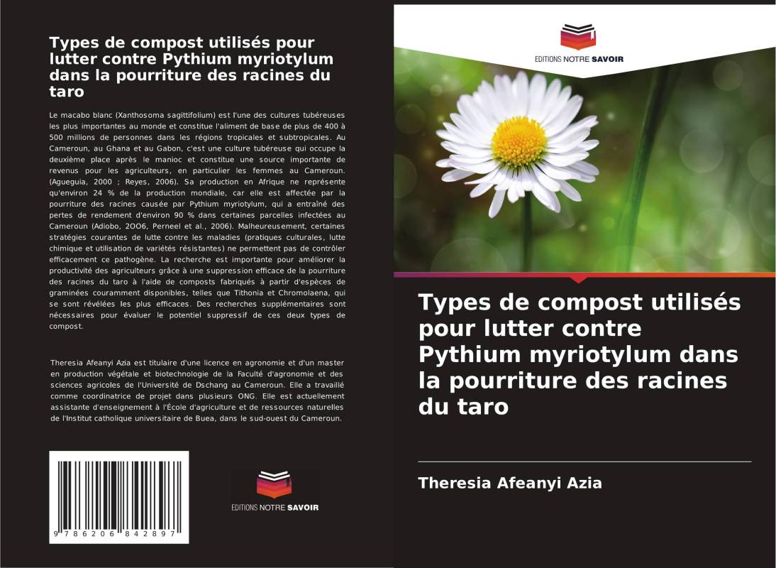 Types de compost utilisés pour lutter contre Pythium myriotylum dans la pourriture des racines du taro