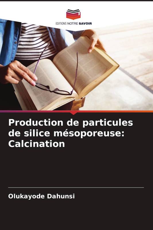 Production de particules de silice mésoporeuse: Calcination