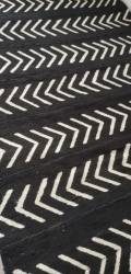 Tissu BOGOLAN Noir NIÔGON Mowpti