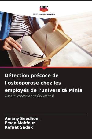 Détection précoce de l'ostéoporose chez les employés de l'université Minia