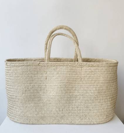 Grand cabas ABATAN naturel Ombre Claire