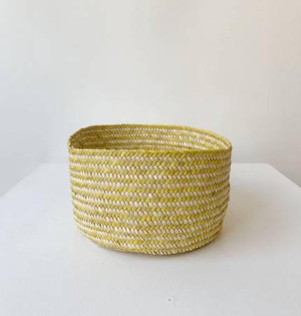 Petite corbeille FATI couleur jaune Ombre Claire