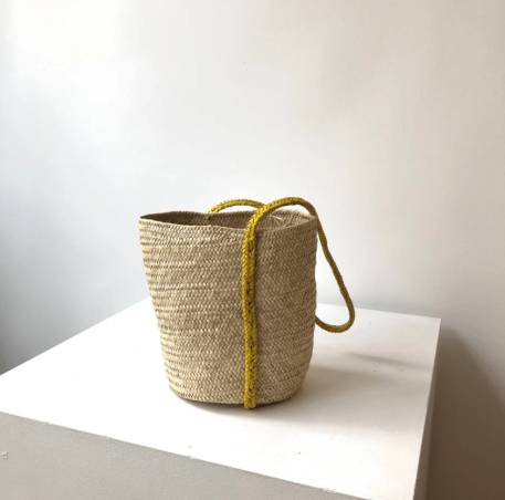 Sac seau GAÏCHA anse jaune Ombre Claire
