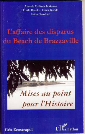 L'affaire des disparus du beach de Brazzaville de Eddie Tambwe