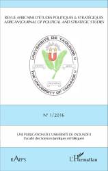 Revue Africaine d'Etudes Politiques et Stratégiques