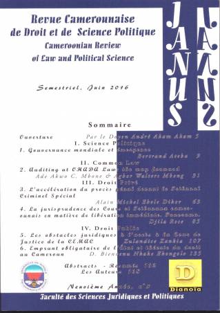 Janus (Revue camerounaise de droit et de science politique)