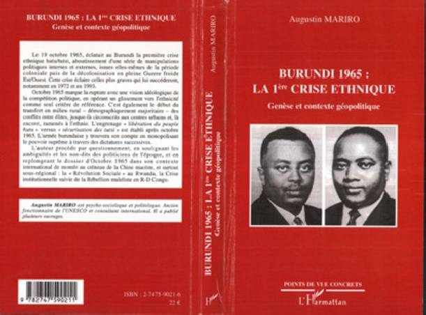 Burundi 1965 : la 1ère crise ethnique