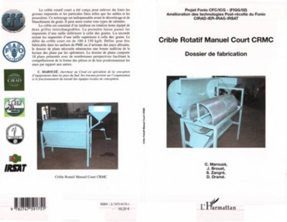 Crible Rotatif Manuel Court CRMC