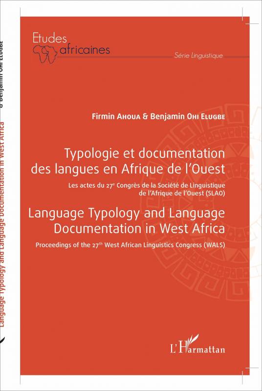 Typologie et documentation  des langues en Afrique de l'Ouest