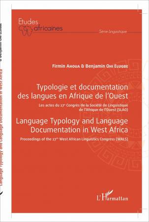 Typologie et documentation  des langues en Afrique de l&#039;Ouest