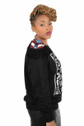 Sweat-shirt LA FEMME & LA CEINTURE - Collection Afrikanista