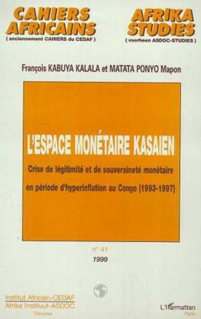 L'ESPACE MONÉTAIRE KASAIEN