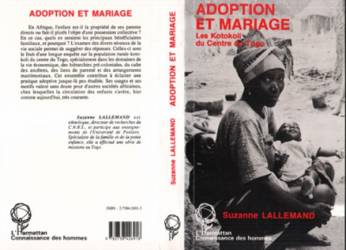 Adoption et mariage. Les Kotokoli du centre du Togo