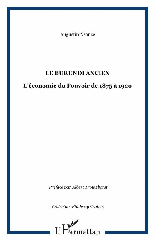 LE BURUNDI ANCIEN