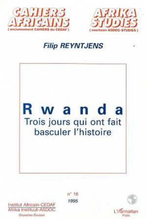 Rwanda de Filip Reyntjens