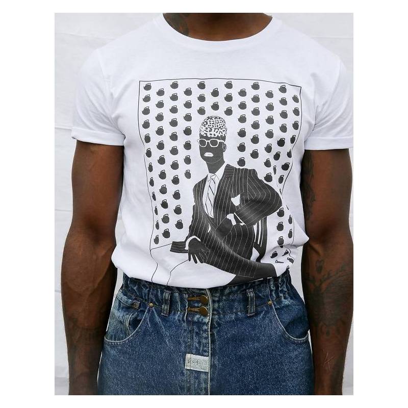 T-shirt illustré LE SAPEUR - Collection Afrikanista