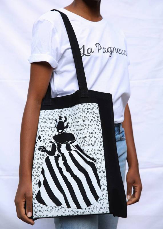 Tote Bag LA ROBEUSE - Collection Afrikanista